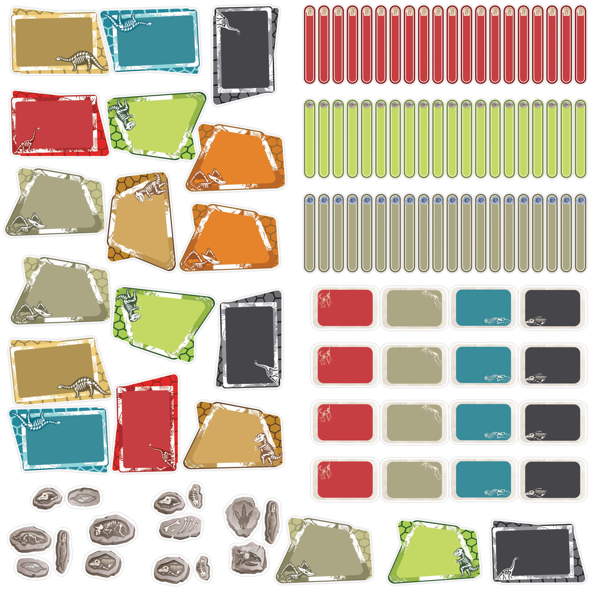 Etiquetas Personalizadas Material Escolar Dinossauro 2 Tags 84