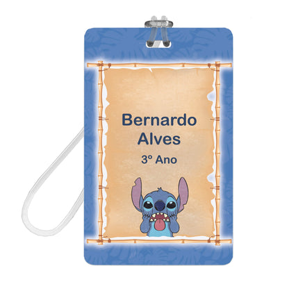 Etiquetas Escolares Personalizadas Lilo Stitch 2 Tag Mochila 141